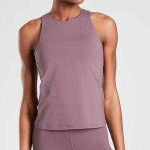 ATHLETA Lightning Support Tank Top Violet Sz Small